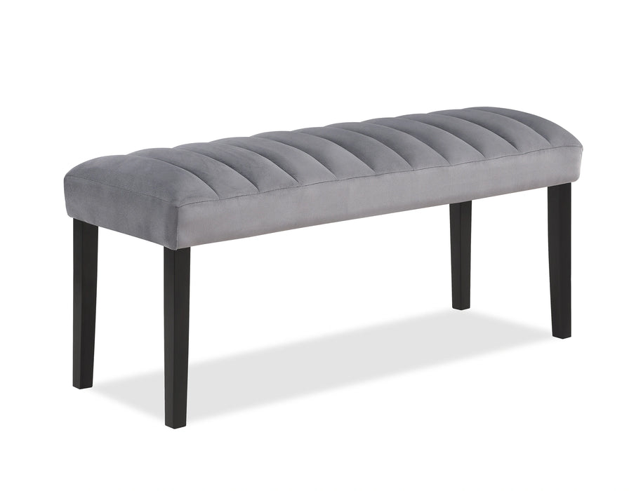 Pascal Light Gray Bench