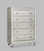 Crown Mark Furniture Cristian 5 Drawer Chest in Beige image