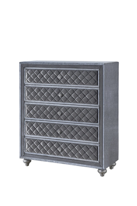 Crown Mark Furniture Voltare Chest in Dark Grey image