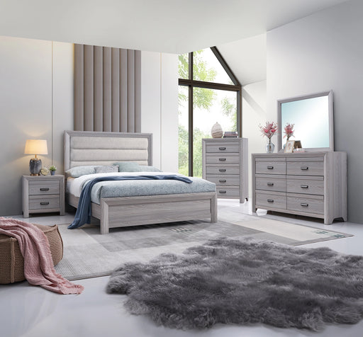 Adelaide UPH Full Bed Driftwood image