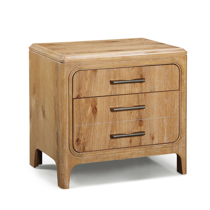 Westcott Night Stand-Cerusednatural