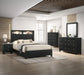 Crown Mark Furniture Cadence King Panel Bed in Black image