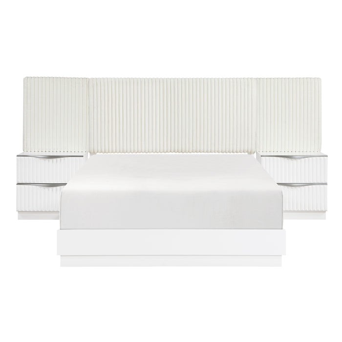 Linea-5pc Set Queen Wall Bed (QB+2NS+2NS-P) image