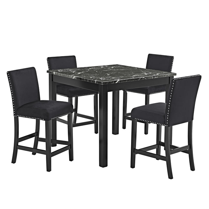 Lennon 5-Pc Counter Height Dining Set