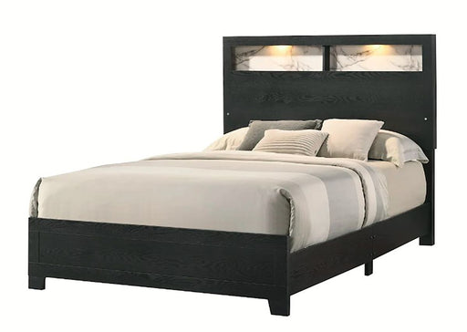 Crown Mark Furniture Cadence King Panel Bed in Black image