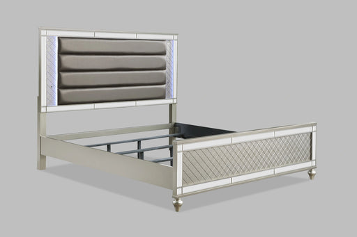 Crown Mark Furniture Cristian Queen Panel Bed in Beige B1680-Q image