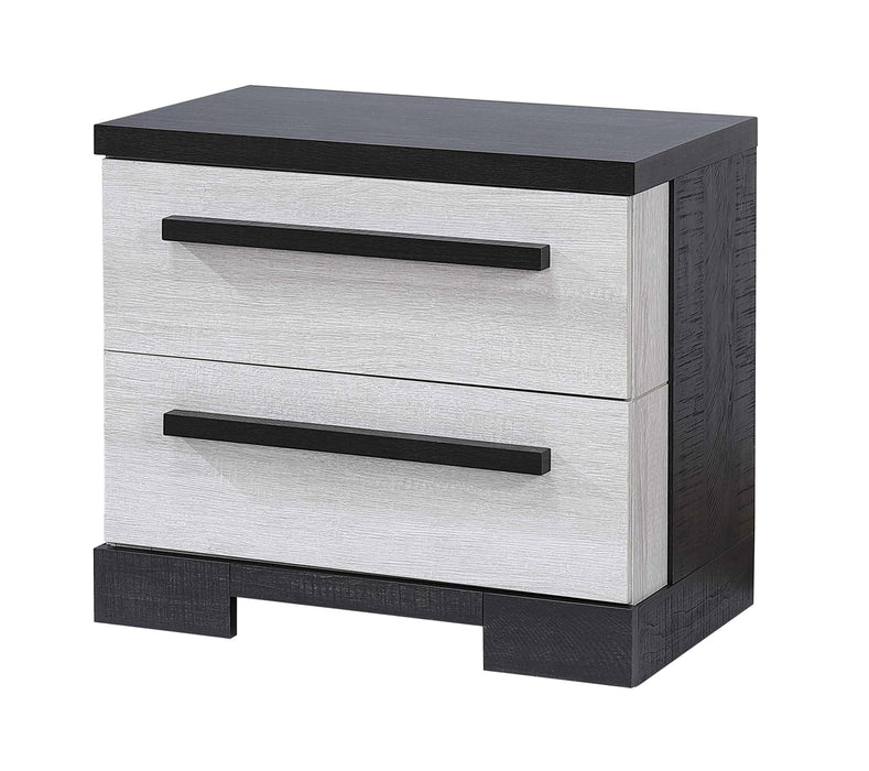 Remington Night Stand Chalk/Ebony