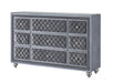 Crown Mark Furniture Voltare Dresser in Dark Grey image