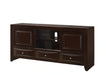 Crown Mark Emily Tv Stand in Dark Cherry image