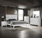 Denker King Bed White image