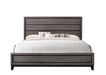 Crown Mark Akerson King Panel Bed in Grey image