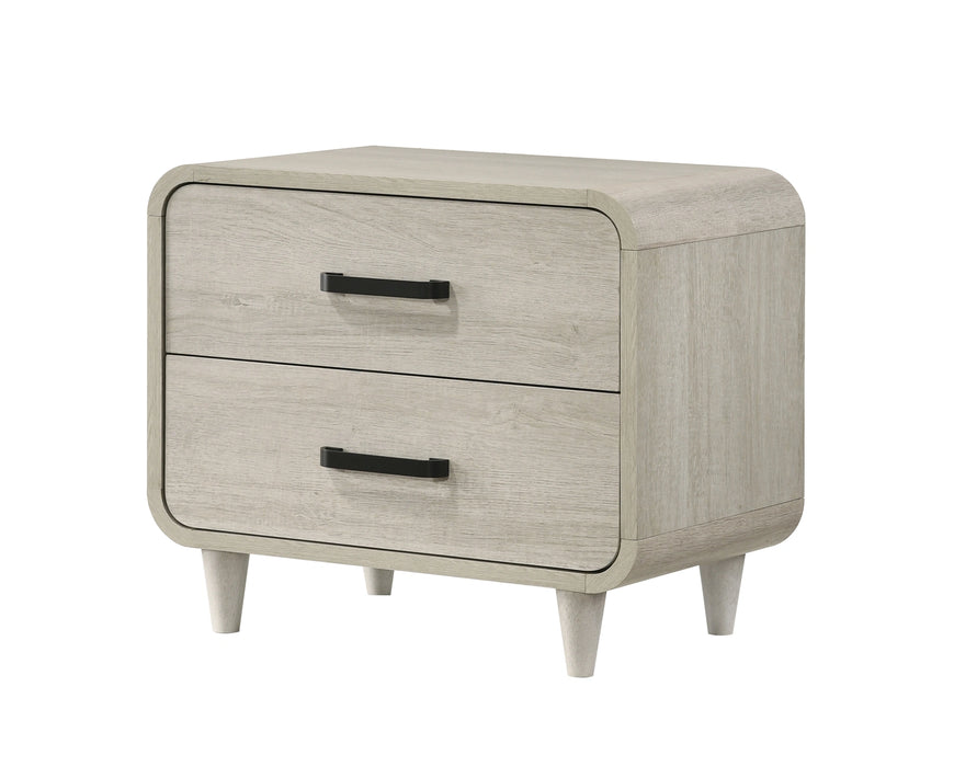 Nyomi Night Stand - Light Brown