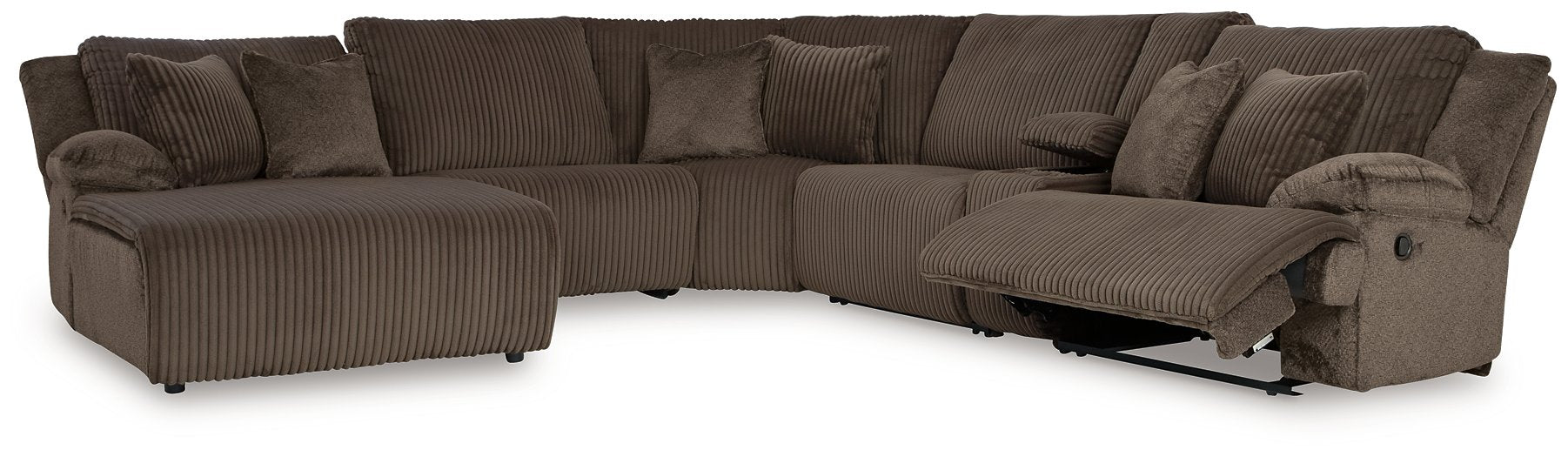 Top Tier Reclining Sectional with Chaise