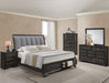 JAYMES KING STORAGE BED HEADBOARD image