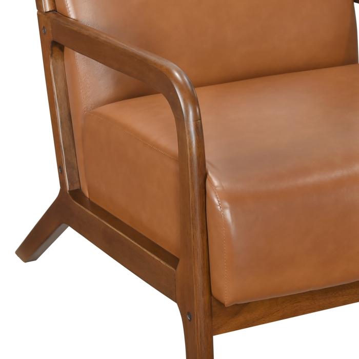 1247BRW-1-Seating Accent Chair