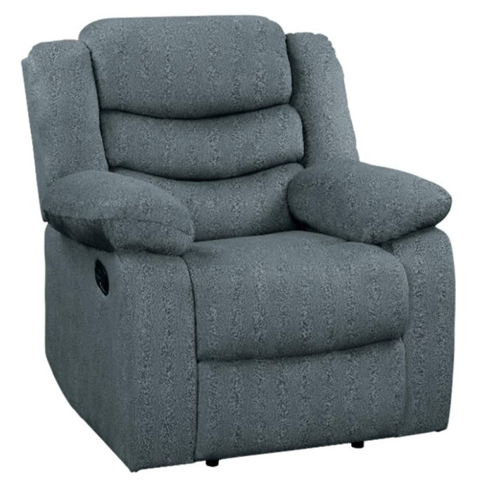 Discus Double Reclining Chair in Gray 9526GY-1