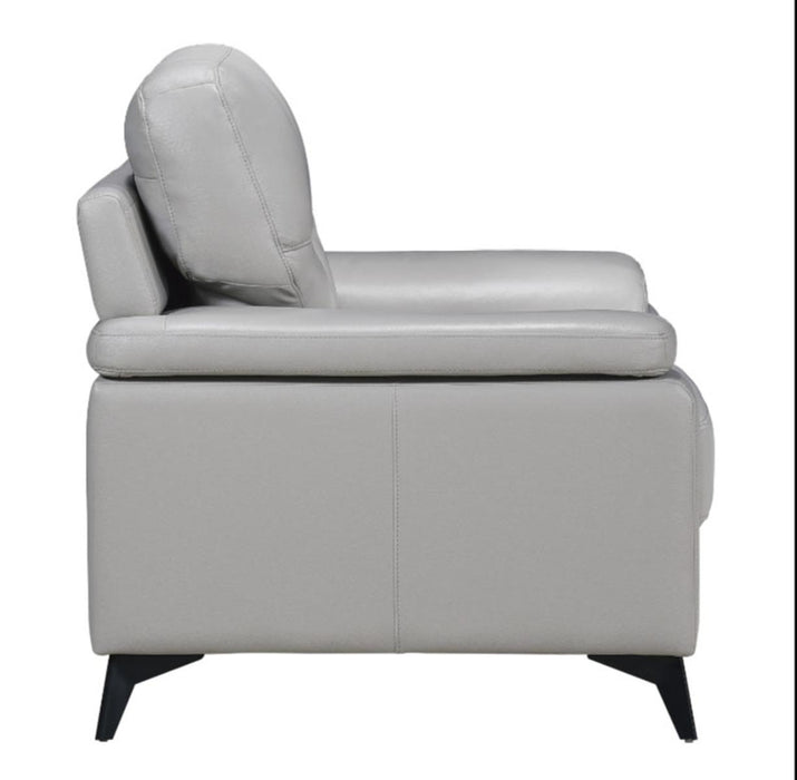 Mischa Chair in Silver Gray 9514SVE-1