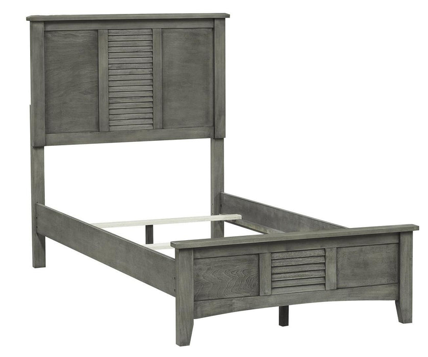 Garcia Full Panel Bed in Gray 2046F-1