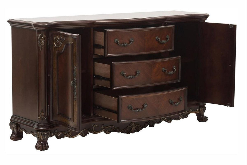 Deryn Park Buffet/Server in Dark Cherry 2243-55