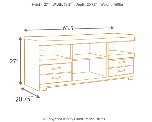 Trinell 3-Piece Entertainment Center