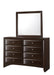 Crown Mark Emily Dresser in Dark Cherry image