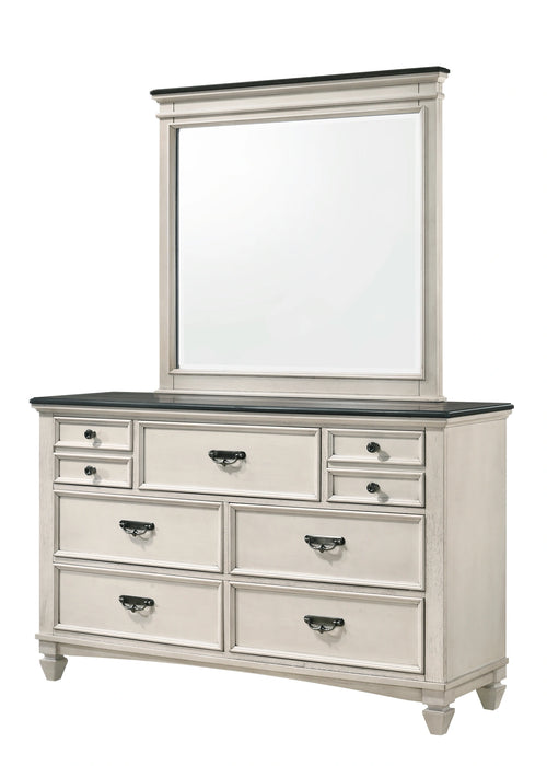 Crown Mark Sawyer Dresser in Two-Toned image