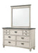 Crown Mark Sawyer Dresser in Two-Toned image