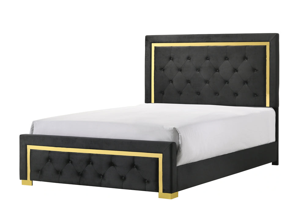 Crown Mark Furniture Pepe Queen Upholstered Bed image