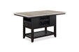 Crown Mark Furniture Frey Counter Height Table in Dark Brown image
