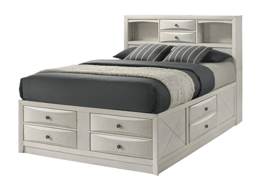 Emily Queen Bed White image