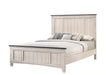 Crown Mark Sawyer Queen Panel Bed in Two-Toned image