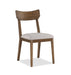 WELDON BROWN/BEIGE DINING CHAIR image