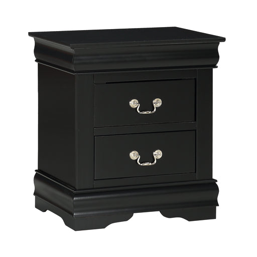 LOUIS PHILIP NIGHTSTAND BLACK image