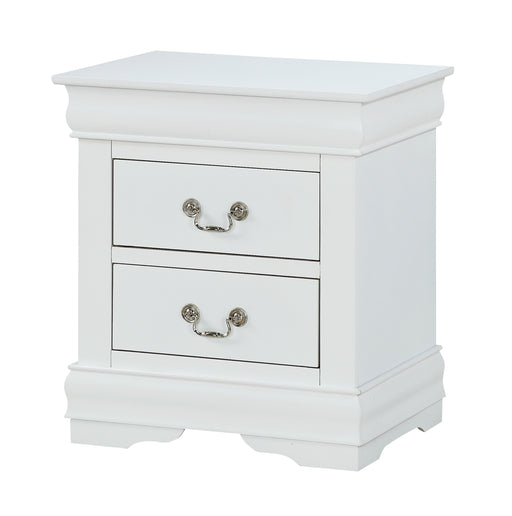 LOUIS PHILIP NIGHTSTAND WHITE image