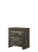 Crown Mark Furniture Carter 2 Drawer Nightstand in Brown image