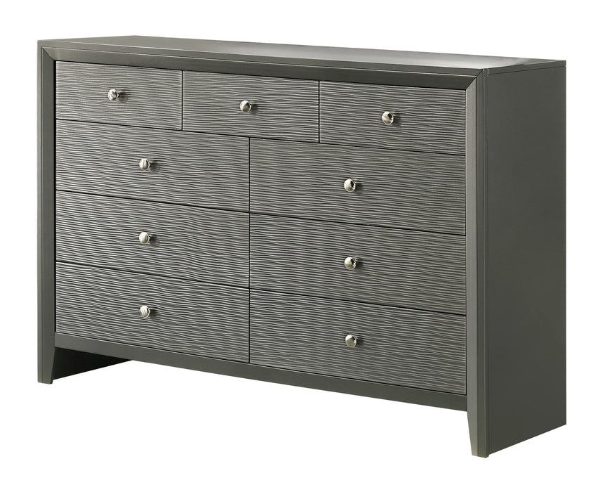Denker Dresser Gun Metal