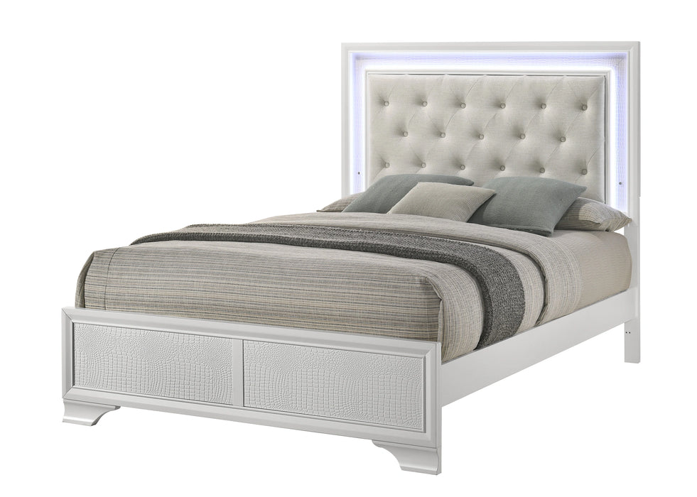 Lyssa Upholstered Panel Bed