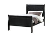 Crown Mark Furniture Louis Philip Twin Bed in Black image