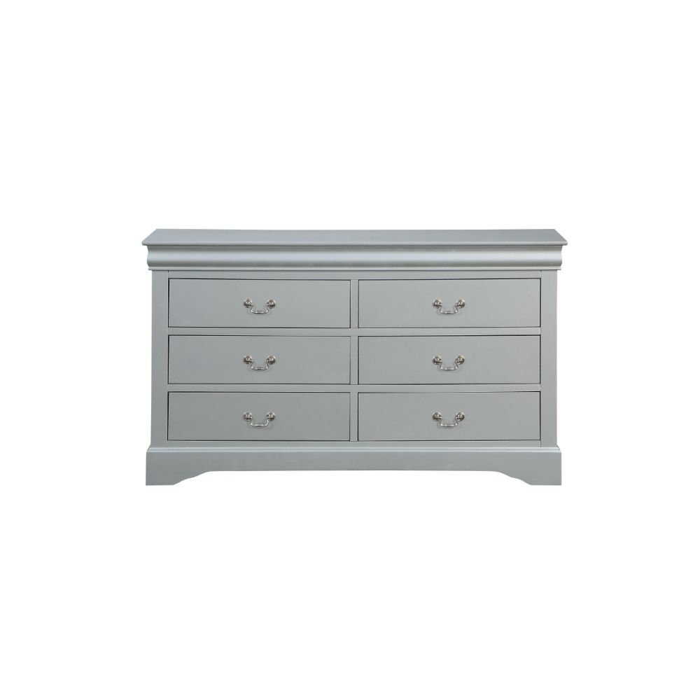 louis philippe dresser grey Louis Philippe III Platinum Dresser