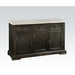 Acme Nolan Server in White Marble/Weathered Black 72847 image