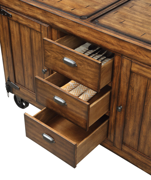 antique tobacco cart Drop Leaf Tea Cart/Liquor Server It features plenty of storage with two cabinets and three drawers Vintage Oak Drop Leaf Bar