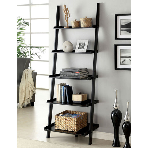 Sion Black Ladder Shelf image