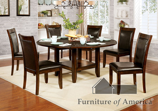 Mae Brown Cherry, Espresso 7 Pc. Dining Table Set image