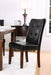 Marstone Brown Cherry/Black Side Chair (2/CTN) image