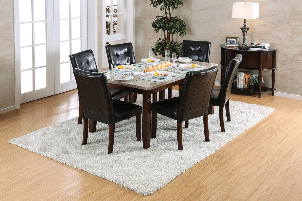 Marstone Brown Cherry 7 Pc. Dining Table Set image