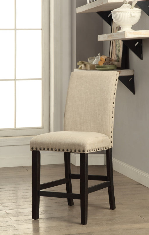 DODSON II Black/Beige Counter Ht. Chair (2/CTN) image