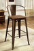 COOPER II Dark Bronze/Natural Counter Ht. Chair (2/CTN) image