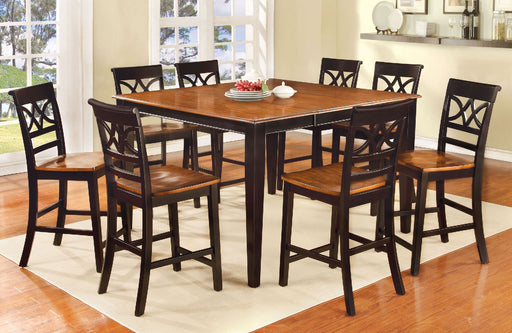 TORRINGTON II Black/Cherry 9 Pc. Dining Table Set image