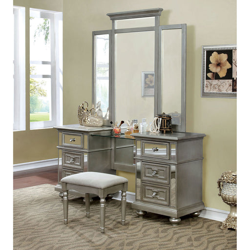 Salamanca Silver Vanity w/ Stool image