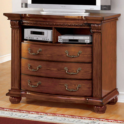 Bellagrand Antique Tobacco Oak Media Chest image